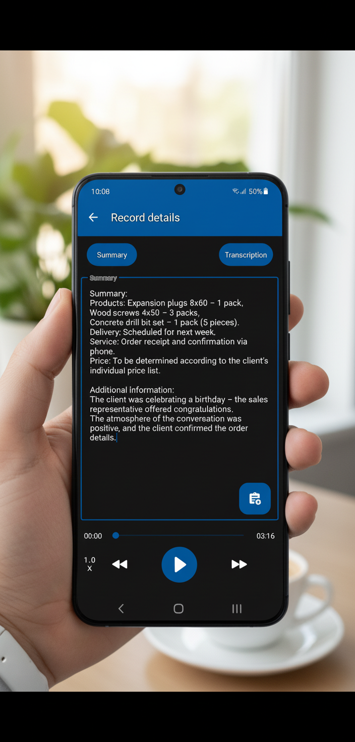 AI Call Recorder DAZBI